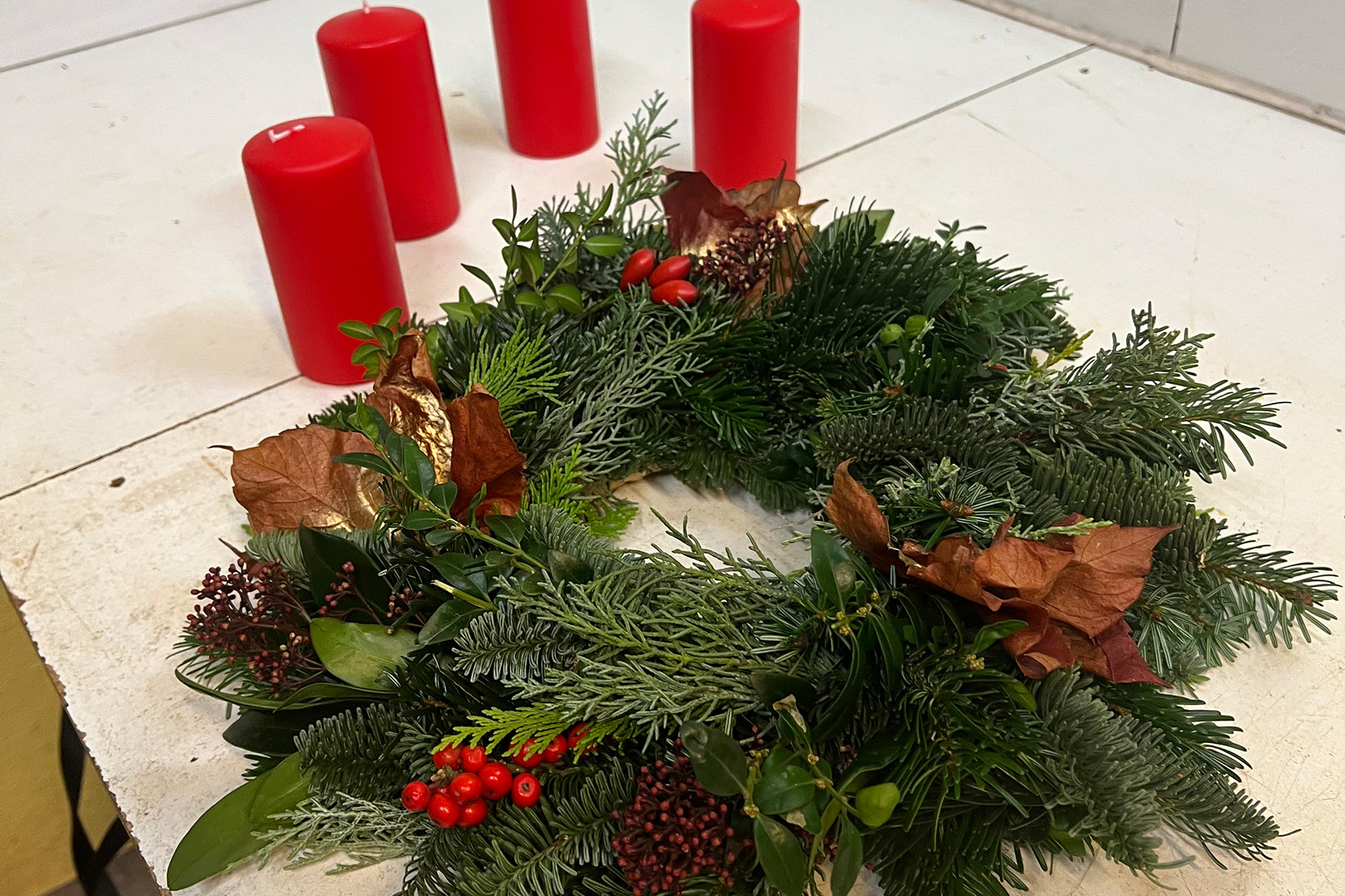 Adventskranz-Workshop 22.11.2023